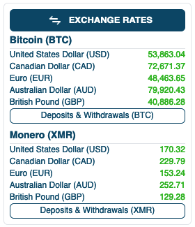 Exchange Rates